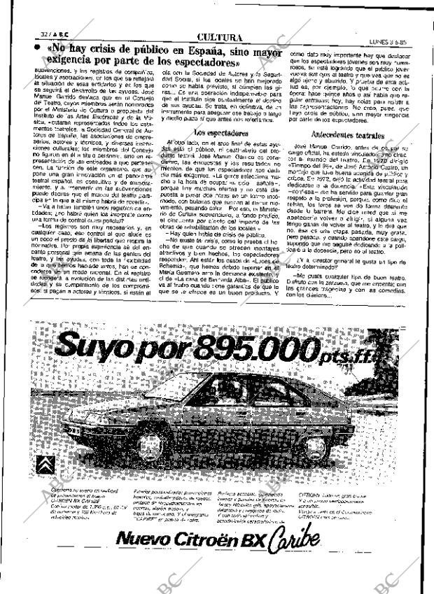 ABC MADRID 03-06-1985 página 32