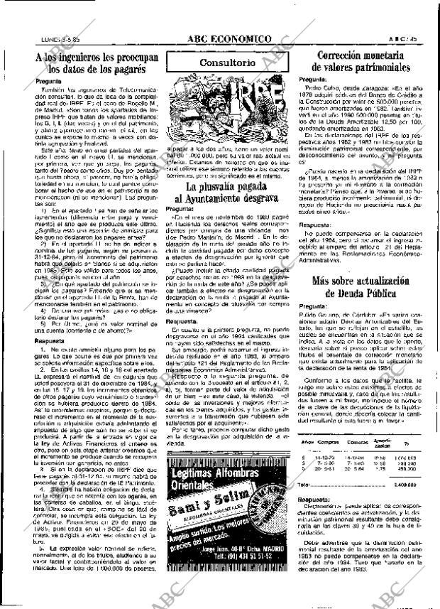 ABC MADRID 03-06-1985 página 45