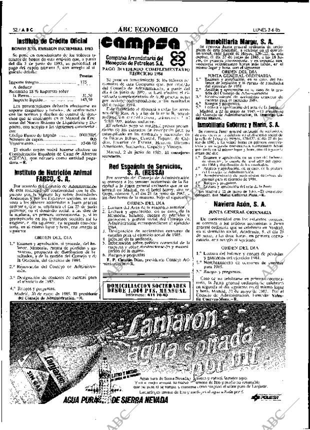 ABC MADRID 03-06-1985 página 52