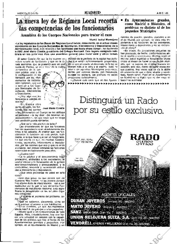 ABC MADRID 05-06-1985 página 45