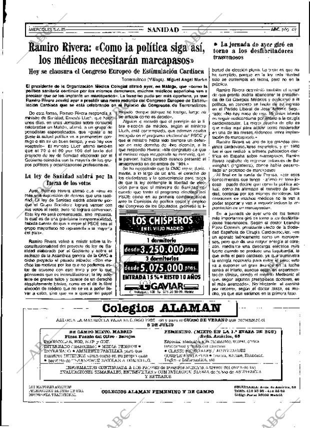 ABC MADRID 05-06-1985 página 49