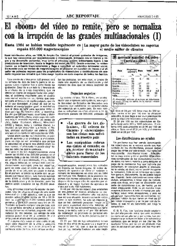 ABC MADRID 05-06-1985 página 52