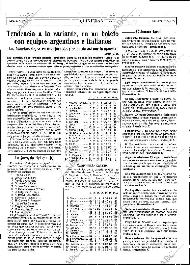 ABC MADRID 05-06-1985 página 82