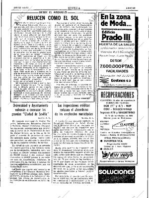 ABC SEVILLA 06-06-1985 página 43