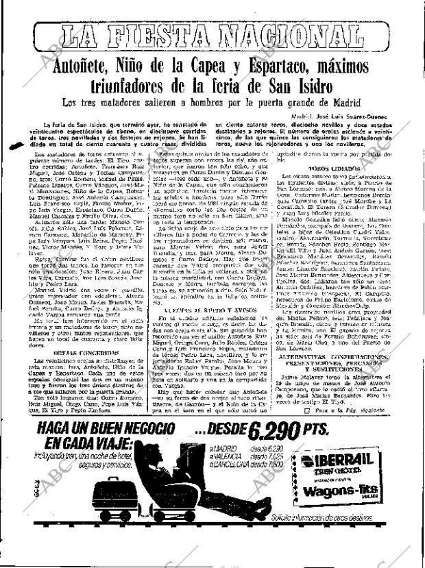 ABC SEVILLA 11-06-1985 página 47