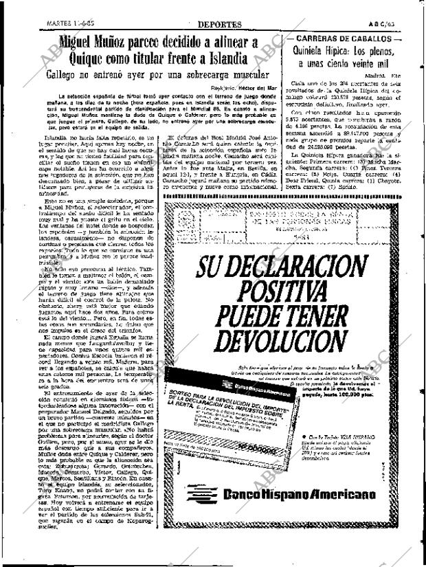 ABC SEVILLA 11-06-1985 página 65