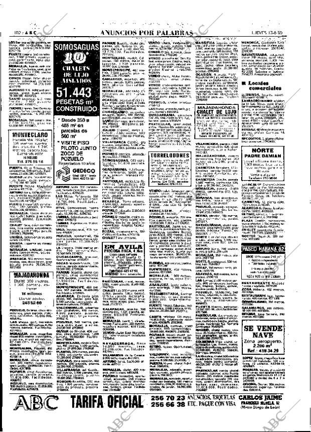 ABC MADRID 13-06-1985 página 102