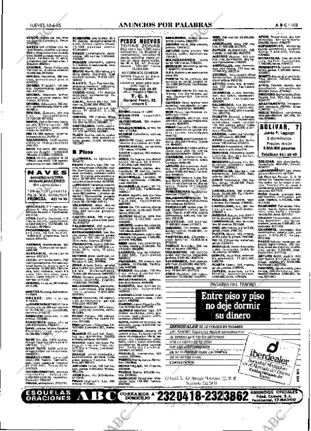 ABC MADRID 13-06-1985 página 103