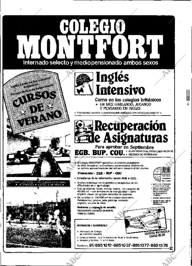 ABC MADRID 13-06-1985 página 136