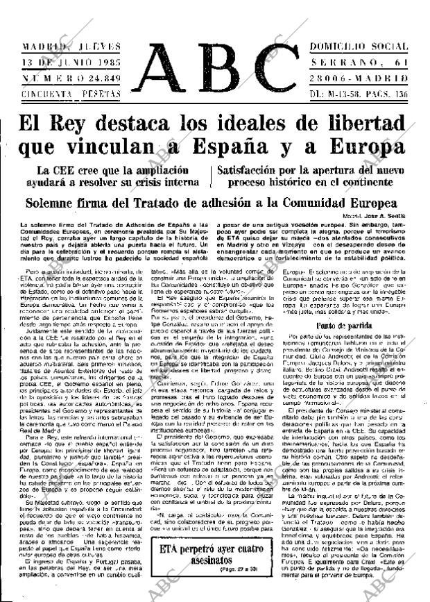 ABC MADRID 13-06-1985 página 21