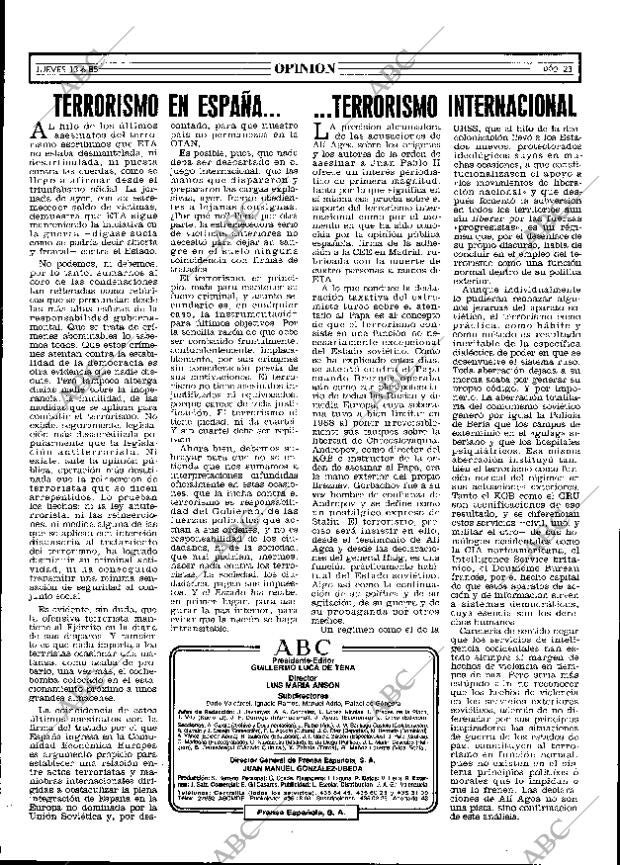 ABC MADRID 13-06-1985 página 23