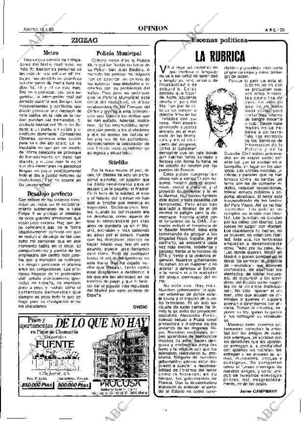 ABC MADRID 13-06-1985 página 25