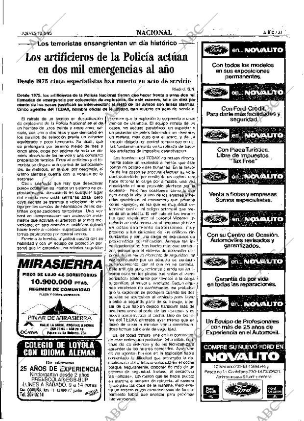 ABC MADRID 13-06-1985 página 31