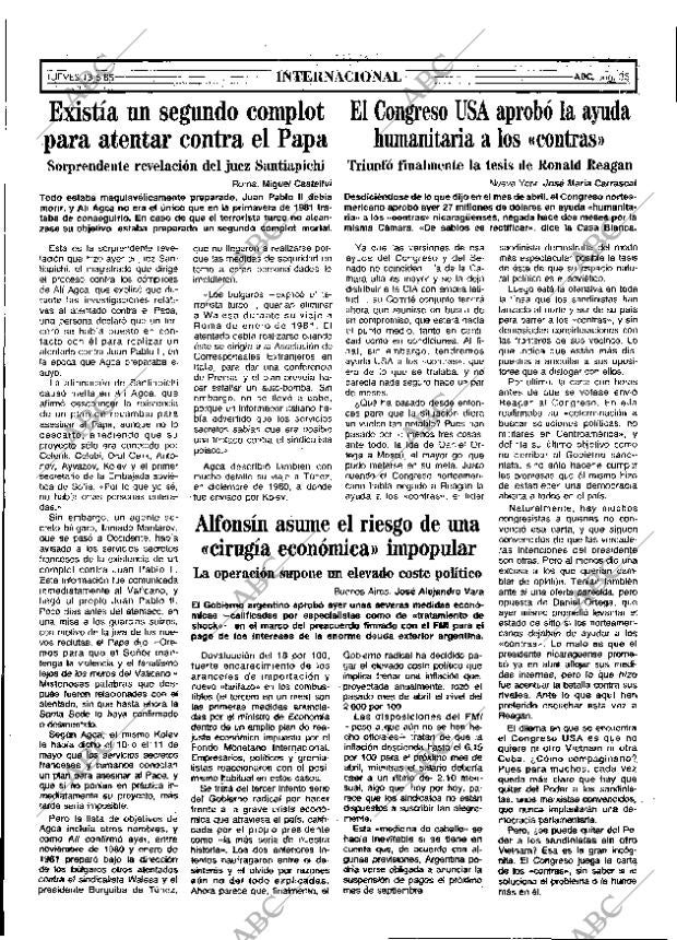 ABC MADRID 13-06-1985 página 35