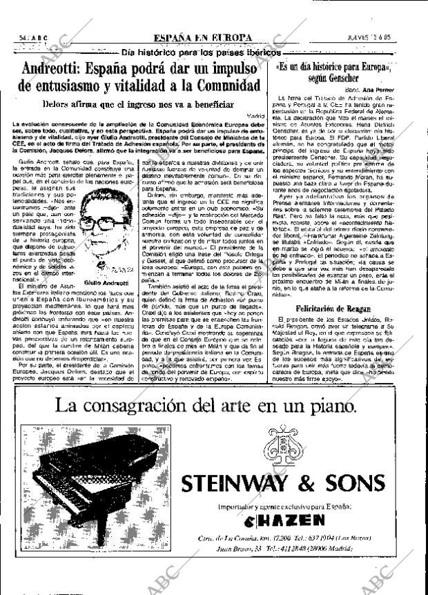 ABC MADRID 13-06-1985 página 54