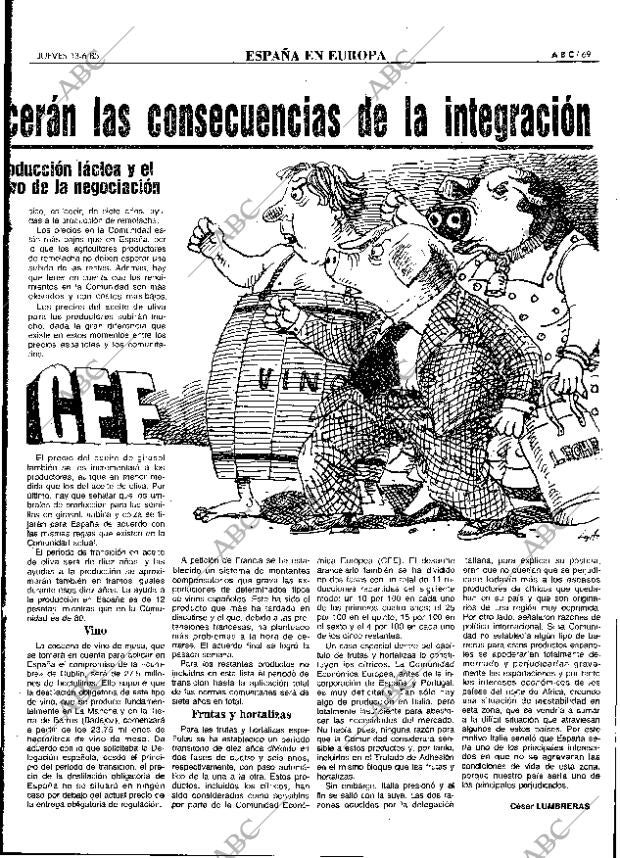 ABC MADRID 13-06-1985 página 69