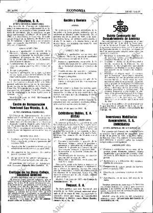 ABC MADRID 13-06-1985 página 84