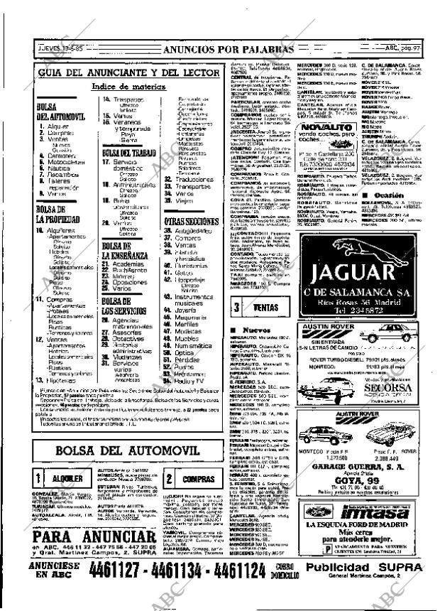 ABC MADRID 13-06-1985 página 97