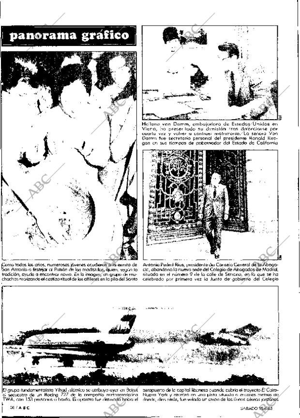 ABC MADRID 15-06-1985 página 106
