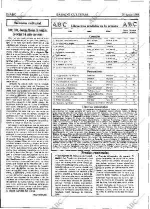 ABC MADRID 15-06-1985 página 52