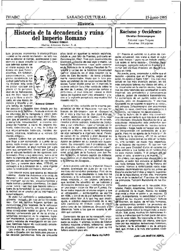 ABC MADRID 15-06-1985 página 54