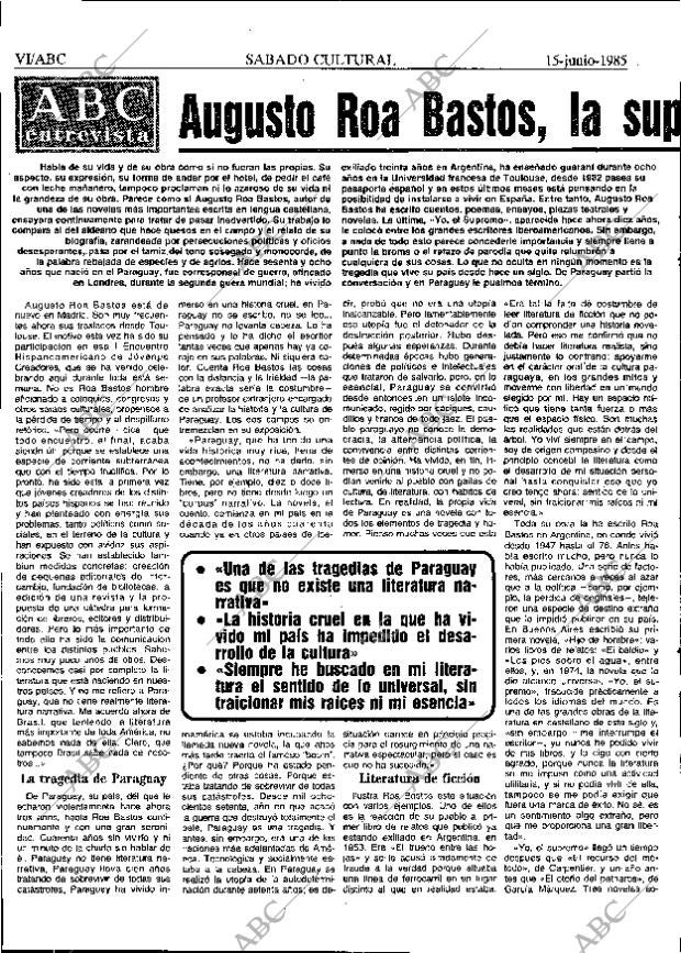 ABC MADRID 15-06-1985 página 56