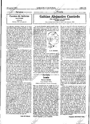 ABC MADRID 15-06-1985 página 59