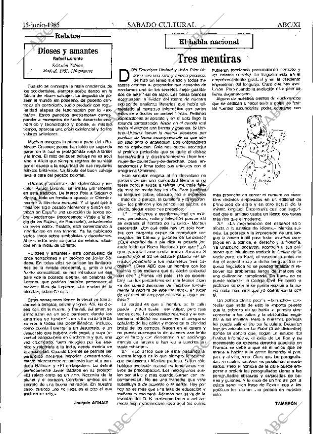 ABC MADRID 15-06-1985 página 61