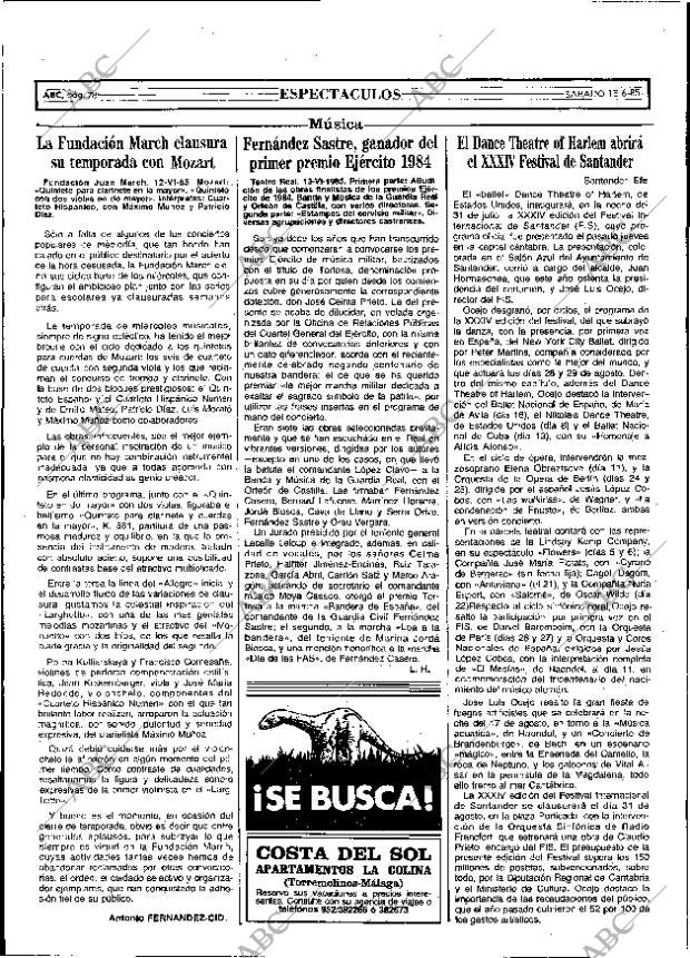 ABC MADRID 15-06-1985 página 78