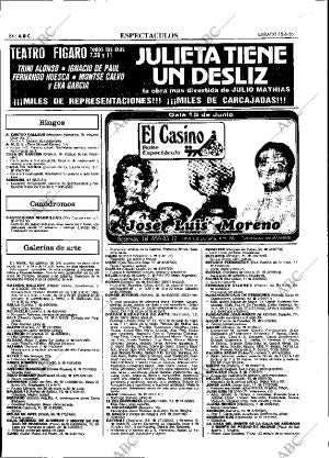 ABC MADRID 15-06-1985 página 84