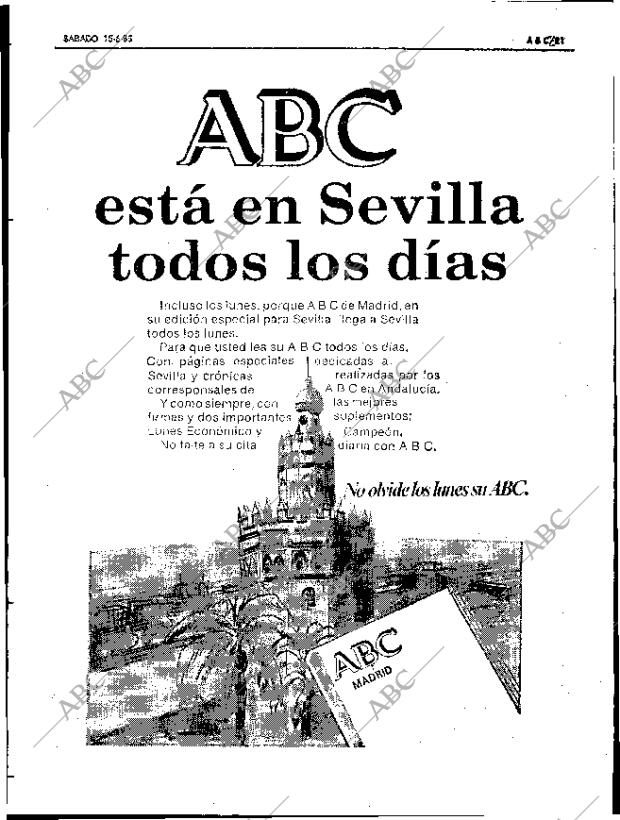 ABC SEVILLA 15-06-1985 página 21