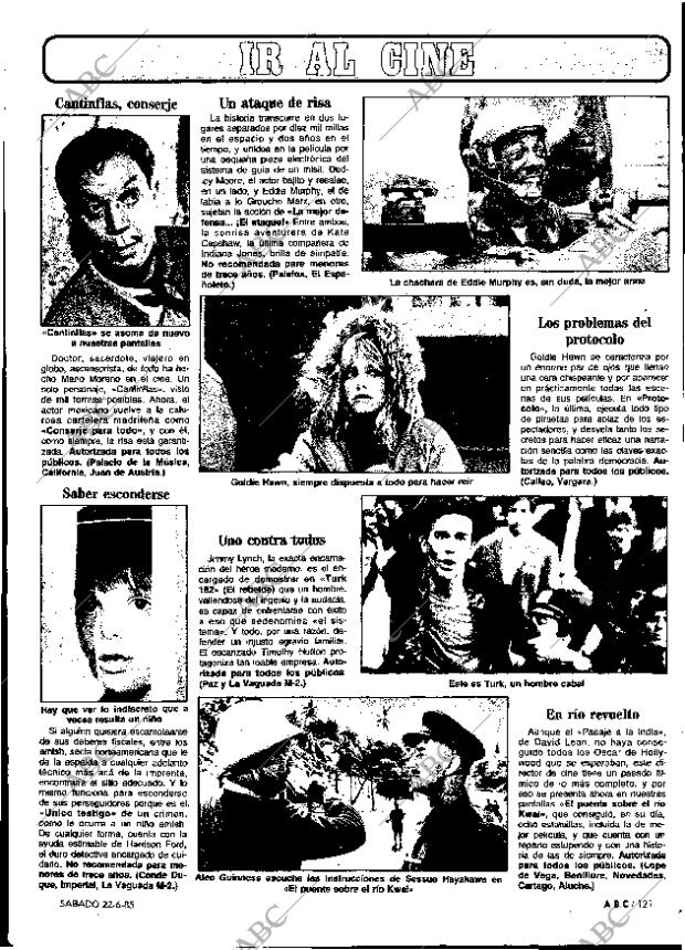 ABC MADRID 22-06-1985 página 121