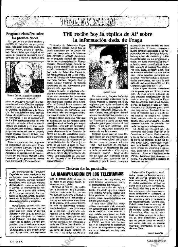 ABC MADRID 22-06-1985 página 124