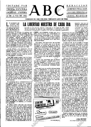 ABC MADRID 22-06-1985 página 3