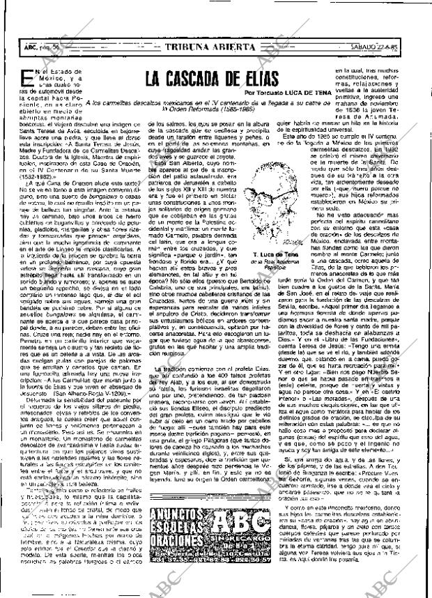 ABC MADRID 22-06-1985 página 56