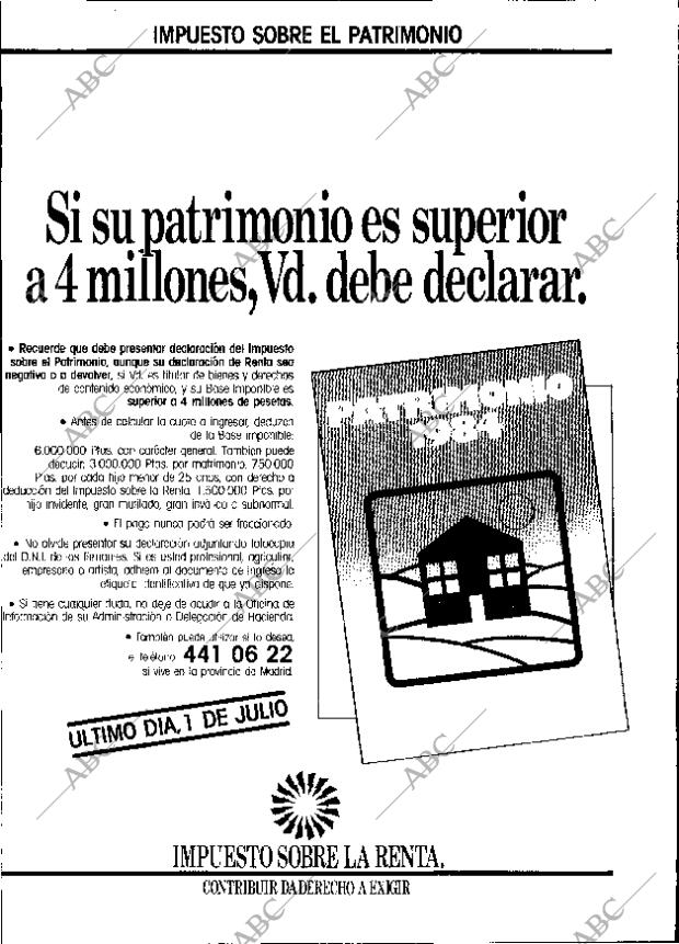 ABC MADRID 27-06-1985 página 114