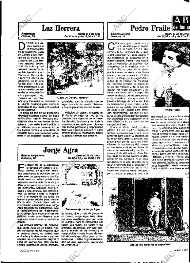 ABC MADRID 27-06-1985 página 117