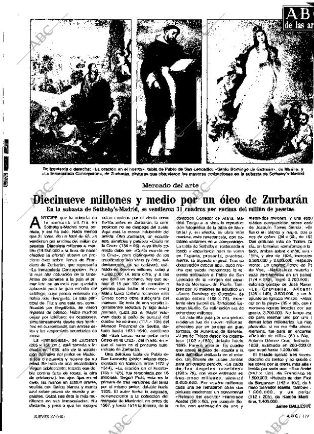 ABC MADRID 27-06-1985 página 119