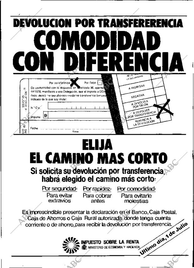 ABC MADRID 27-06-1985 página 14