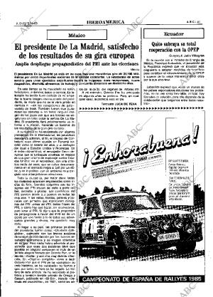 ABC MADRID 27-06-1985 página 41