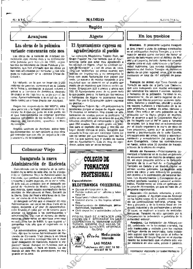 ABC MADRID 27-06-1985 página 46