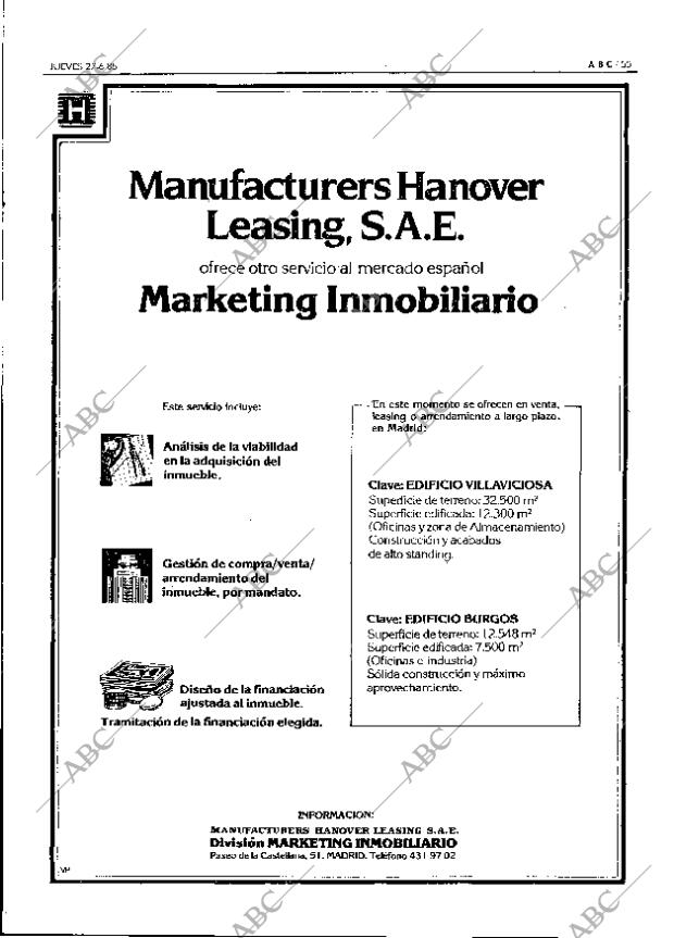 ABC MADRID 27-06-1985 página 55