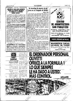 ABC MADRID 27-06-1985 página 63
