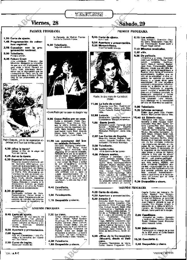 ABC MADRID 28-06-1985 página 134