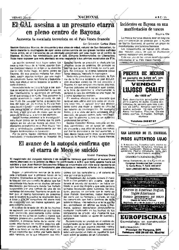 ABC MADRID 28-06-1985 página 35