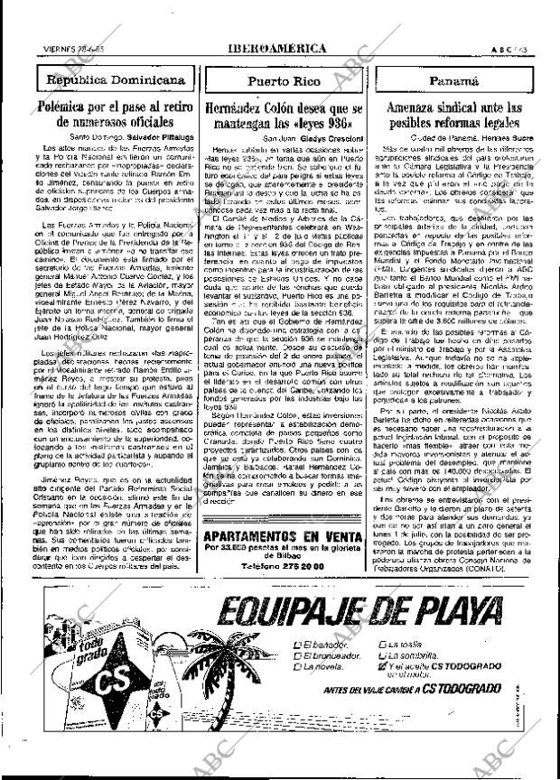 ABC MADRID 28-06-1985 página 43