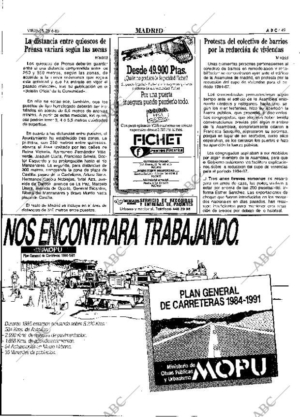 ABC MADRID 28-06-1985 página 49