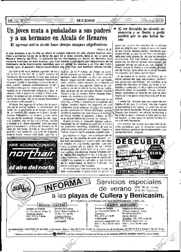 ABC MADRID 28-06-1985 página 58