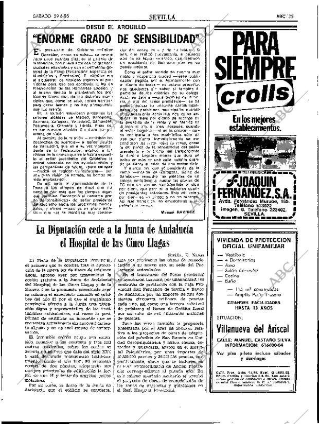 ABC SEVILLA 29-06-1985 página 35