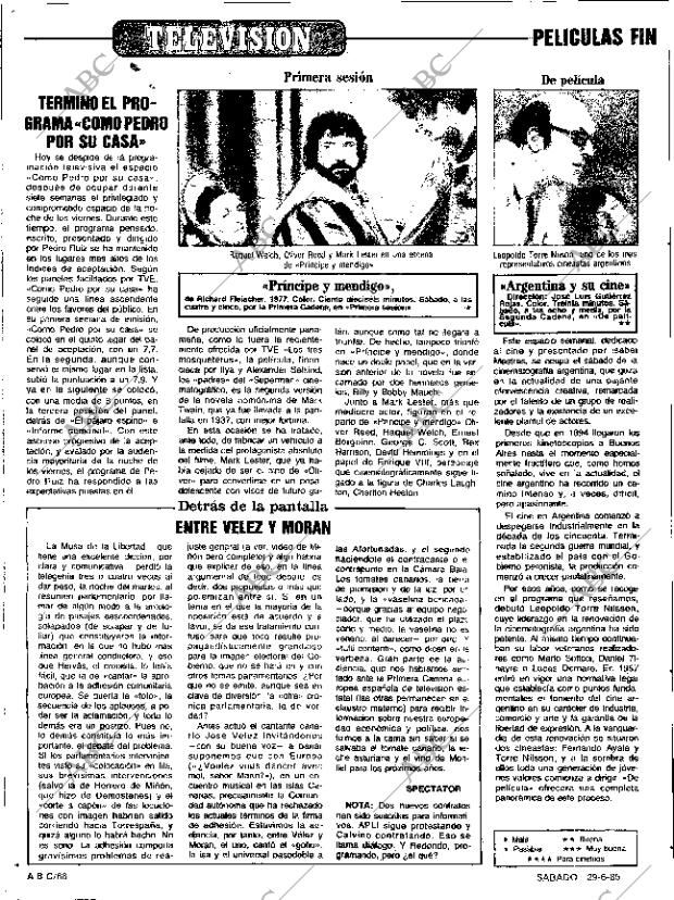 ABC SEVILLA 29-06-1985 página 68